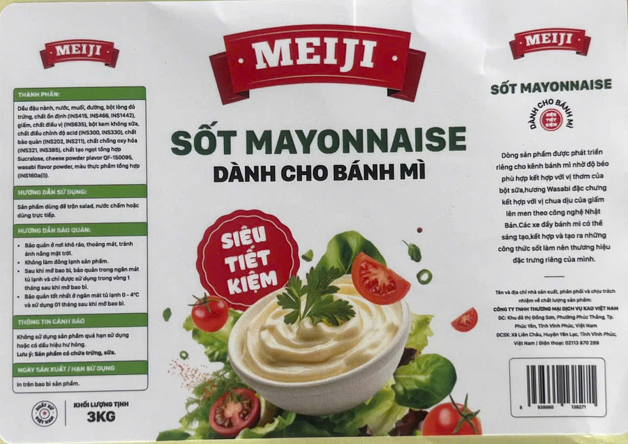 Sốt mayonnaise Meiji Siêu tiết Kiệm MEIJI